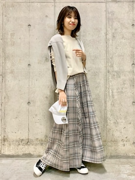 アサミさん(レディース・163cm)の春コーディネート