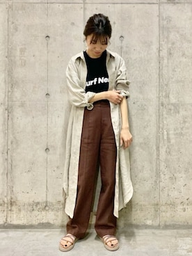 アサミさん（レディース・163cm）の春コーディネート