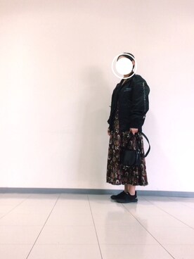 「A land（エーランド）のアイテム（ジャケット/アウター）」を使った、AYNさん（レディース・152cm）の春コーディネート