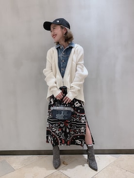 maoさん（レディース・145cm）の冬コーディネート