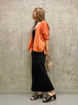 「KBF+（ケービーエフプラス）のアイテム」を使った、ツンさん（レディース・159cm）の春コーディネート