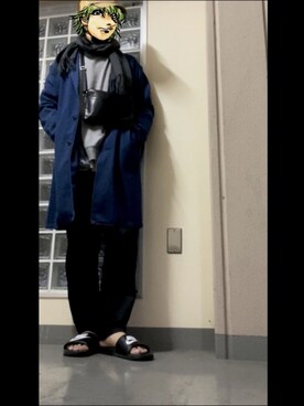 「BEN DAVIS（ベンデイビス）のアイテム（キャップ）」を使った、フェイさん（メンズ・178cm）の秋コーディネート