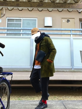 フェイさん（メンズ・178cm）の冬コーディネート