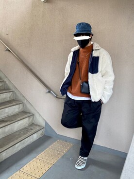 フェイさん（メンズ・178cm）の冬コーディネート