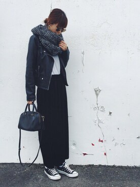 asammyさん（レディース・170cm）の冬コーディネート