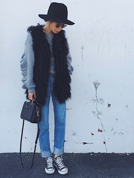 asammyさん（レディース・170cm）の冬コーディネート