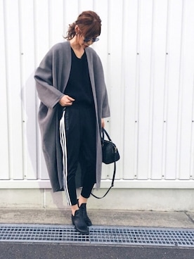 asammyさん（レディース・170cm）の冬コーディネート