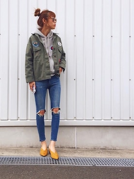 asammyさん（レディース・170cm）の春コーディネート