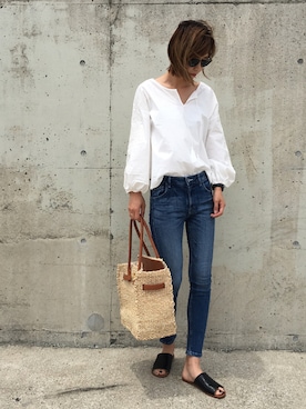 asammyさん（レディース・170cm）の夏コーディネート