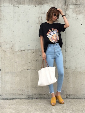 asammyさん（レディース・170cm）の夏コーディネート