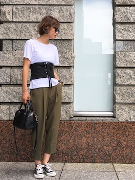 asammyさん（レディース・170cm）の夏コーディネート