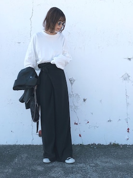 「reca（レカ）のアイテム（ワンピース）」を使った、asammyさん（レディース・170cm）の秋コーディネート