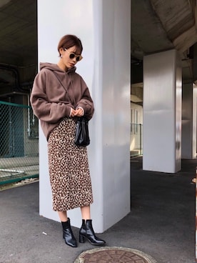 asammyさん（レディース・170cm）の冬コーディネート