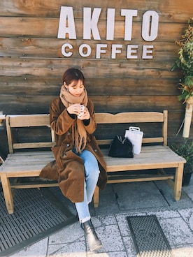 asammyさん（レディース・170cm）の冬コーディネート