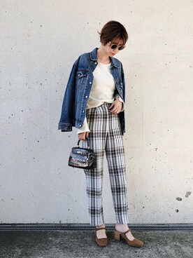 asammyさん（レディース・170cm）の春コーディネート