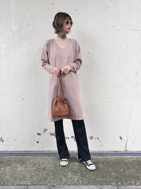 「CLEA（クレア）のアイテム（財布/小物）」を使った、asammyさん（レディース・170cm）の秋コーディネート