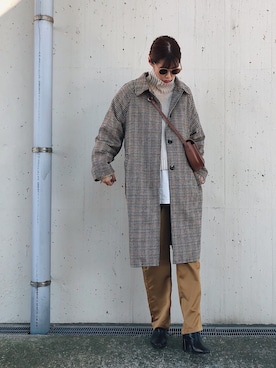 asammyさん（レディース・170cm）の冬コーディネート