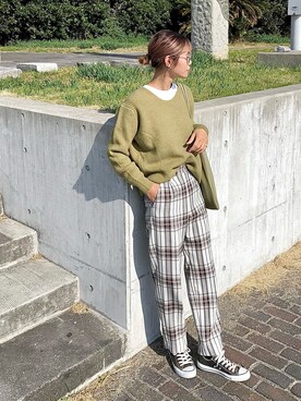 asammyさん（レディース・170cm）の秋コーディネート