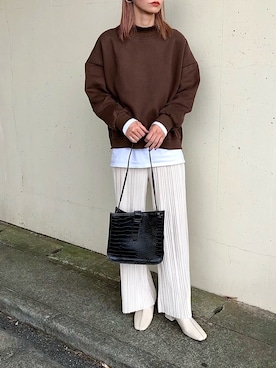 asammyさん（レディース・170cm）の冬コーディネート