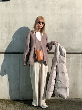 asammyさん（レディース・170cm）の冬コーディネート