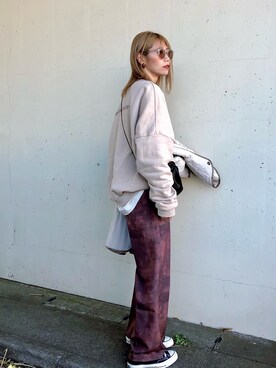 「select MOCA（セレクトモカ）のアイテム（その他アウター）」を使った、asammyさん（レディース・170cm）の冬コーディネート