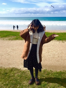 周嗨森さん(レディース・159cm)の夏コーディネート