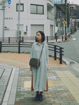 「RETOROGIRL」｜Hongニジさん（レディース・158cm）の秋コーディネート