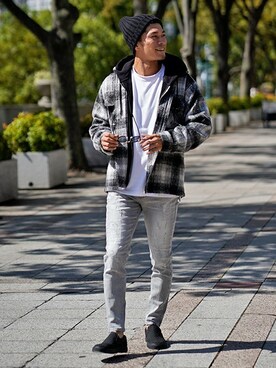 「WHIM ROTH（ウィムロス）のアイテム」を使った、adamsJUGGLERさん（メンズ・172cm）の秋コーディネート