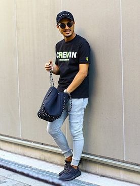 「WHIM ROTH（ウィムロス）のアイテム」を使った、adamsJUGGLERさん（メンズ・172cm）の夏コーディネート