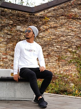 「WHIM ROTH（ウィムロス）のアイテム」を使った、adamsJUGGLERさん（メンズ・173cm）の冬コーディネート