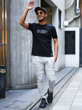 「WHIM ROTH（ウィムロス）のアイテム」を使った、adamsJUGGLERさん（メンズ・173cm）の春コーディネート