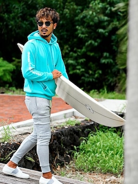 「WHIM ROTH（ウィムロス）のアイテム」を使った、adamsJUGGLERさん（メンズ・173cm）の春コーディネート