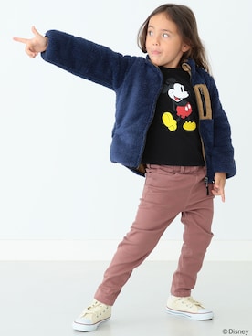 B:MING by BEAMS WOMENさん（キッズ・110cm）の秋コーディネート