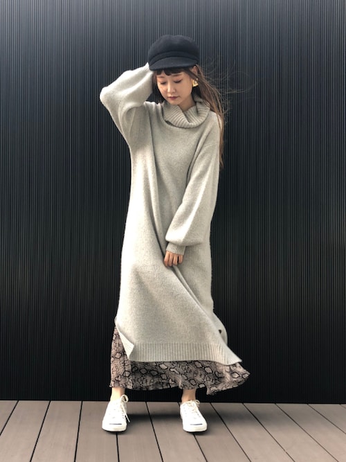 B:MING LIFE STORE by BEAMSB:MING by BEAMS WOMEN����́u�i�b�j�v���g�����R�[�f�B�l�[�g