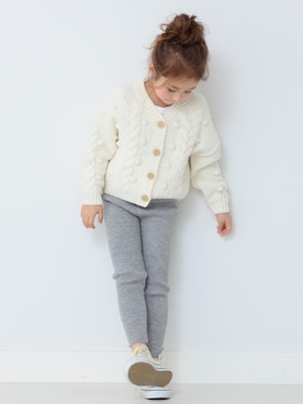 「CONVERSE（コンバース）のアイテム」を使った、B:MING by BEAMS WOMENさん（キッズ・110cm）の秋コーディネート
