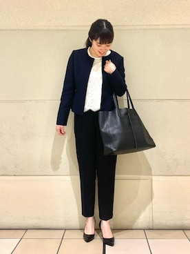 B:MING by BEAMS WOMENさん（レディース・162cm）の冬コーディネート