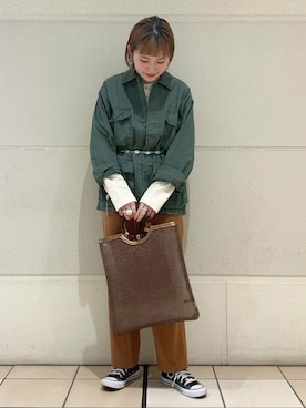 B:MING by BEAMS WOMENさん（レディース・157cm）の春コーディネート