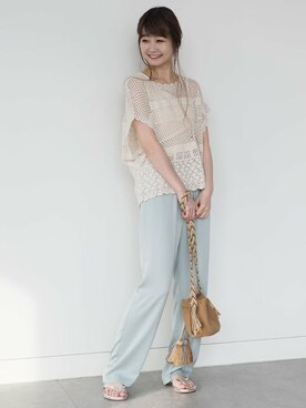 B:MING by BEAMS WOMENさん（レディース・161cm）の春コーディネート