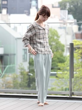 B:MING by BEAMS WOMENさん(レディース・161cm)の夏コーディネート
