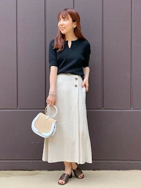 B:MING by BEAMS WOMENさん（レディース・158cm）の夏コーディネート