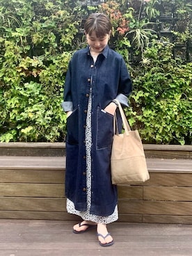 B:MING by BEAMS WOMENさん（レディース・157cm）の夏コーディネート