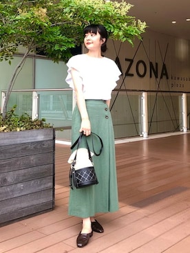 B:MING by BEAMS WOMENさん（レディース・162cm）の夏コーディネート