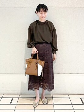 B:MING by BEAMS WOMENさん（レディース・162cm）の秋コーディネート