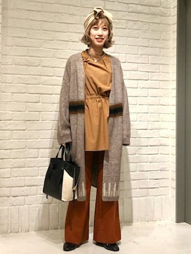 B:MING by BEAMS WOMENさん（レディース・157cm）の秋コーディネート