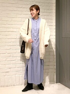 B:MING by BEAMS / ペルーハンド ニット カーディガン 20AWを