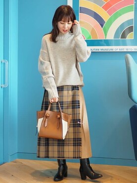 B:MING by BEAMS WOMENさん（レディース・158cm）の秋コーディネート