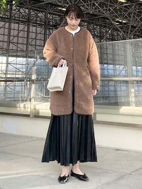 B:MING by BEAMS WOMENさん（レディース・162cm）の冬コーディネート