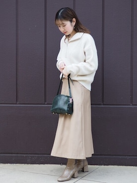 B:MING by BEAMS WOMENさん（レディース・158cm）の冬コーディネート
