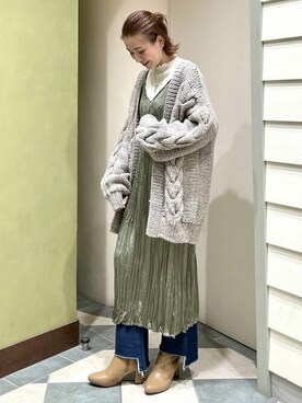 B:MING by BEAMS WOMENさん（レディース・161cm）の冬コーディネート