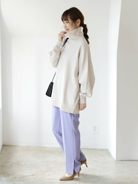 B:MING by BEAMS WOMENさん（レディース・162cm）の冬コーディネート